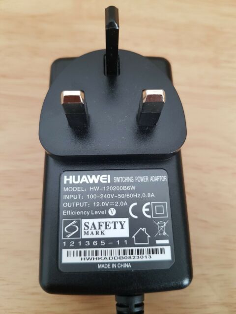 NEW Genuine Huawei Switching Power Adapter HW-120200B6W 12v 2a 5.5X2.1mm